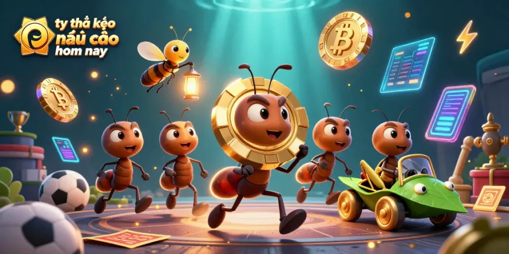 Experience the excitement of tỷ lệ kèo nhà cái hôm nay with a dynamic team of animated characters on a thrilling heist.