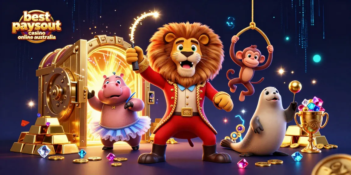 Experience excitement at the best payout casino online Australia with vibrant characters and treasures.